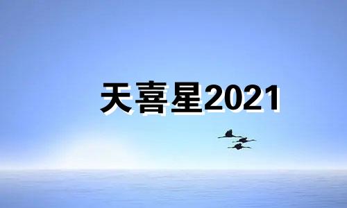 天喜星2021 天喜星口诀