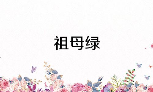 祖母绿 生辰石 