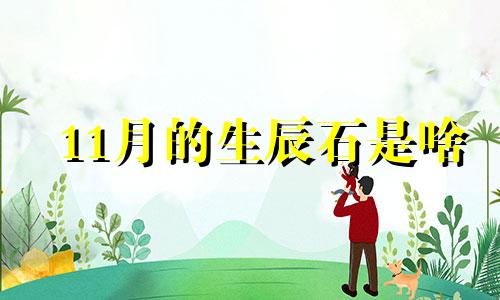 11月的生辰石是啥 11月生日是什么宝石