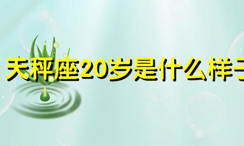 天秤座20岁是什么样子 2021天秤座会好起来吗