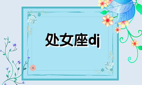 处女座dj 处女座区