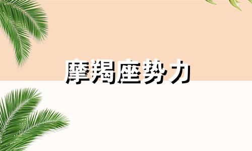 摩羯座势力 摩羯座最强