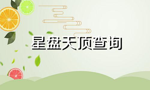 星盘天顶查询 星盘中天顶是什么意思