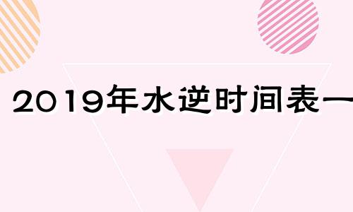 2019年水逆时间表一览 2020年水逆时间表