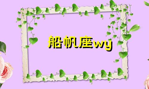 船帆座wy 船帆座恒星代表什么寓意