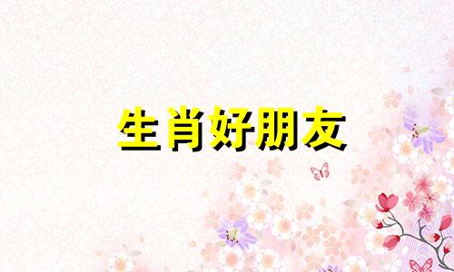 生肖好朋友 生肖朋友圈