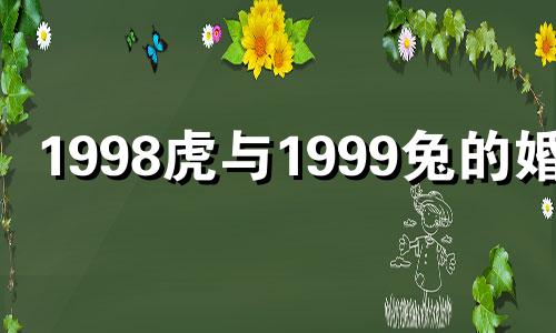 1998虎与1999兔的婚姻 兔和虎的婚姻好吗