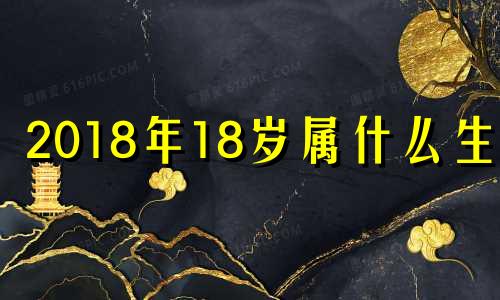 2018年18岁属什么生肖 2018年的小孩属什么的