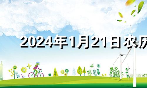 2024年1月21日农历 2024年1月21日星期四