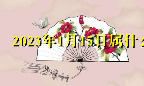 2023年1月15日属什么 2023年1月15日农历是多少