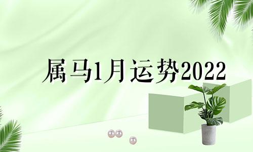 属马1月运势2022 2021年属马人的一月运势