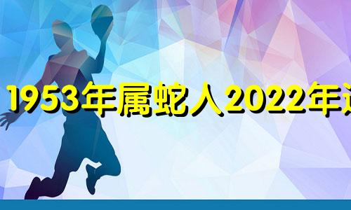 1953年属蛇人2022年运程 1953年属蛇2020年运势及运程每月运程