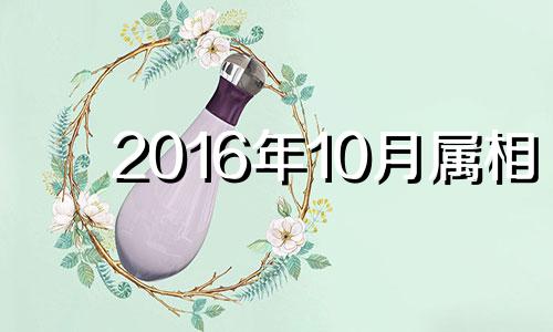 2016年10月属相 属牛人2016年每月运势