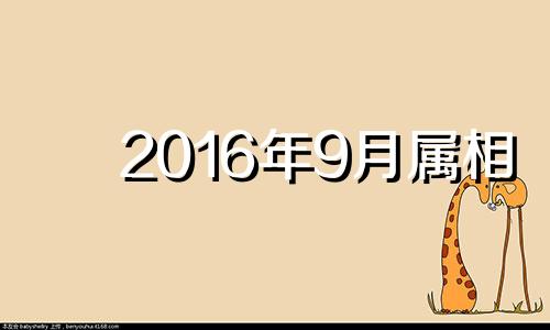 2016年9月属相 2016年9月的猴子命运怎么样