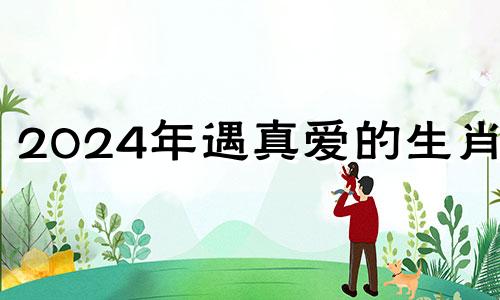 2024年遇真爱的生肖女 2024年哪些生肖运气好