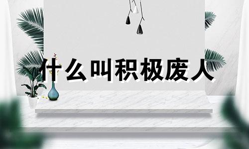 什么叫积极废人 积极废人图片 壁纸