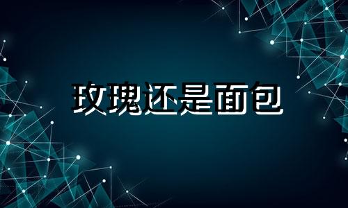 玫瑰还是面包 类似问题 玫瑰面包怎么样做