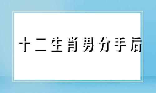 十二生肖男分手后 哪个生肖女分手让男人后悔