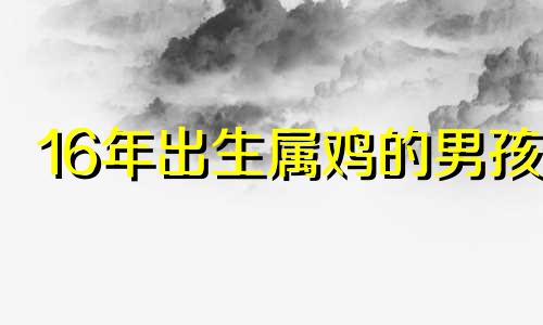 16年出生属鸡的男孩 生肖鸡男一生命运