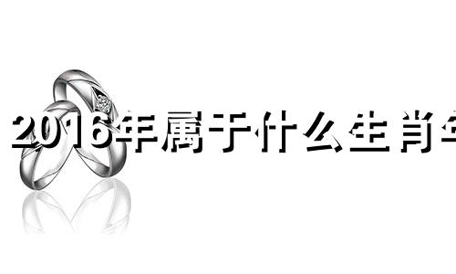 2016年属于什么生肖年? 2016年是啥年生肖