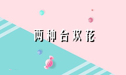 两种合欢花 两种合欢花的功效一样吗?