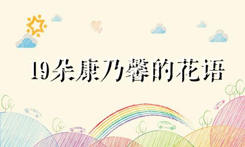 19朵康乃馨的花语 19朵康乃馨多少钱