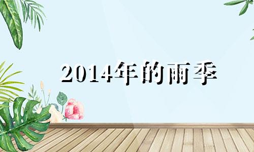 2014年的雨季 2014年北京大雨是什么时候