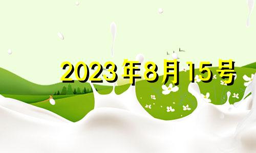 2023年8月15号 八月十五可以安门吗