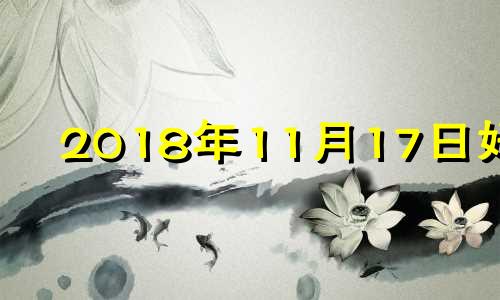 2018年11月17日好吗 201811月17日农历阳历是多少