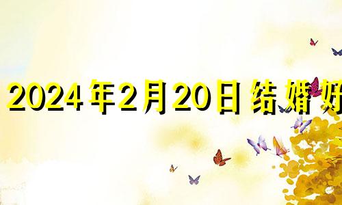 2024年2月20日结婚好吗? 2024年2月20号