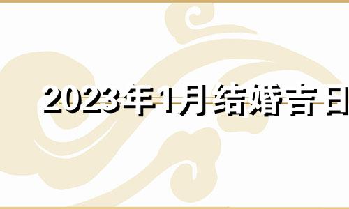 2023年1月结婚吉日 2023年农历一年多少天