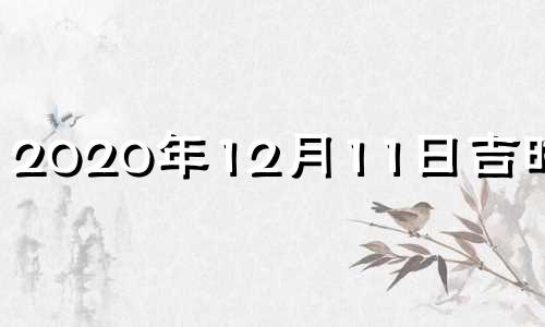 2020年12月11日吉时查询 12月11号吉时查询