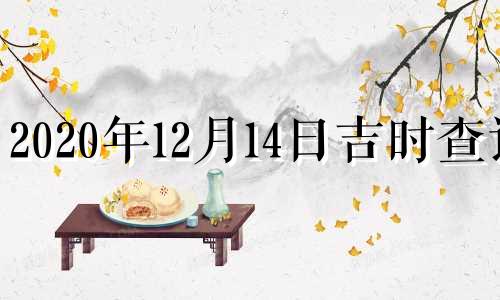 2020年12月14日吉时查询 2020年12月14日吉