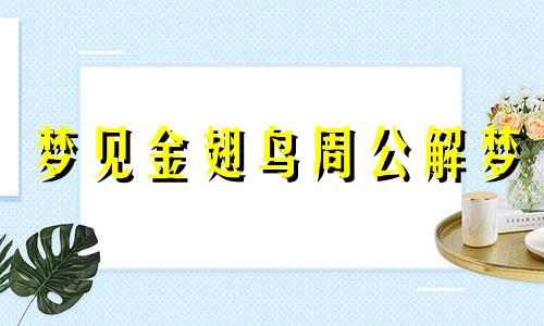 梦见金翅鸟周公解梦 梦见金翅鸟在孵蛋是什么意思啊