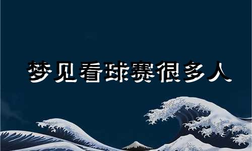 梦见看球赛很多人 梦见看球赛下雨什么意思